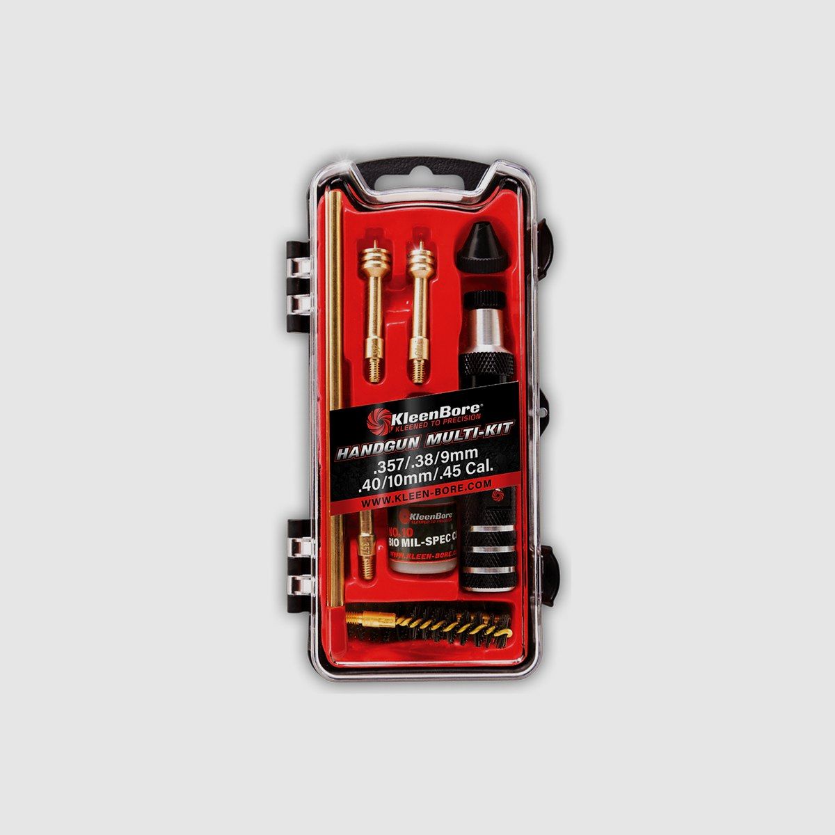 Kit de limpieza Multi .38/.357/9mm/.40/10mm/.45