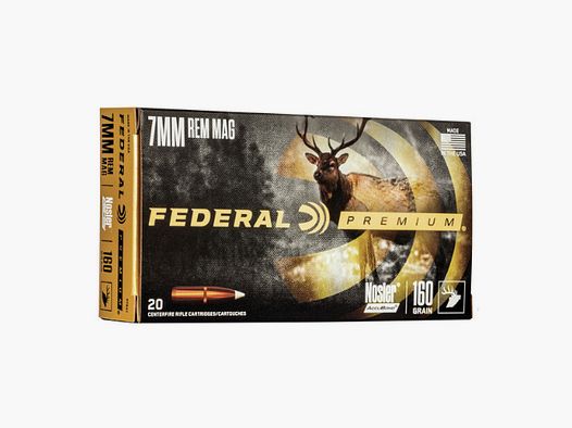 FEDERAL AMMUNITION – Metalen Patronen – NOSLER ACCUBOND 160GR