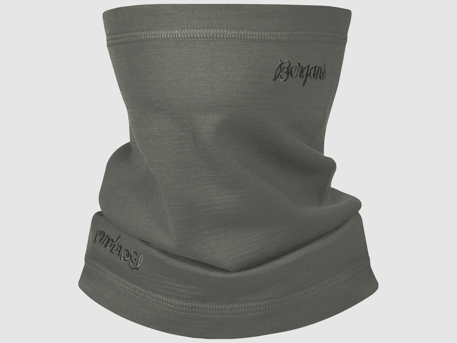 Bergans Bergans Wool Neck Warmer Green Mud One Size