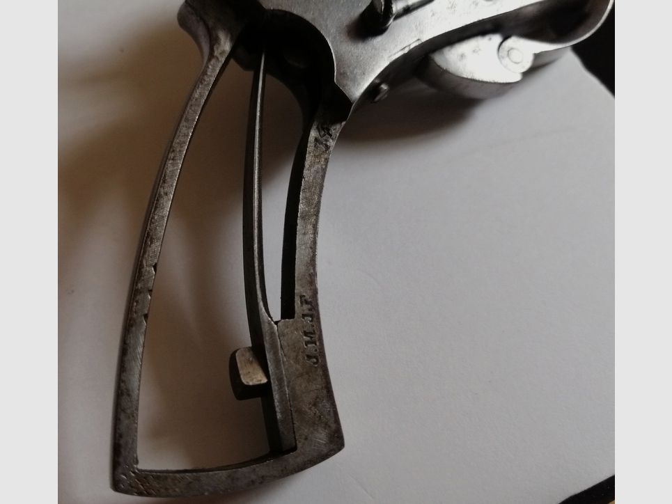 Mooie Lefaucheux type Luik pinfire revolver in kaliber 7 mm – Uitstekende staat, afbeelding 18 van 20