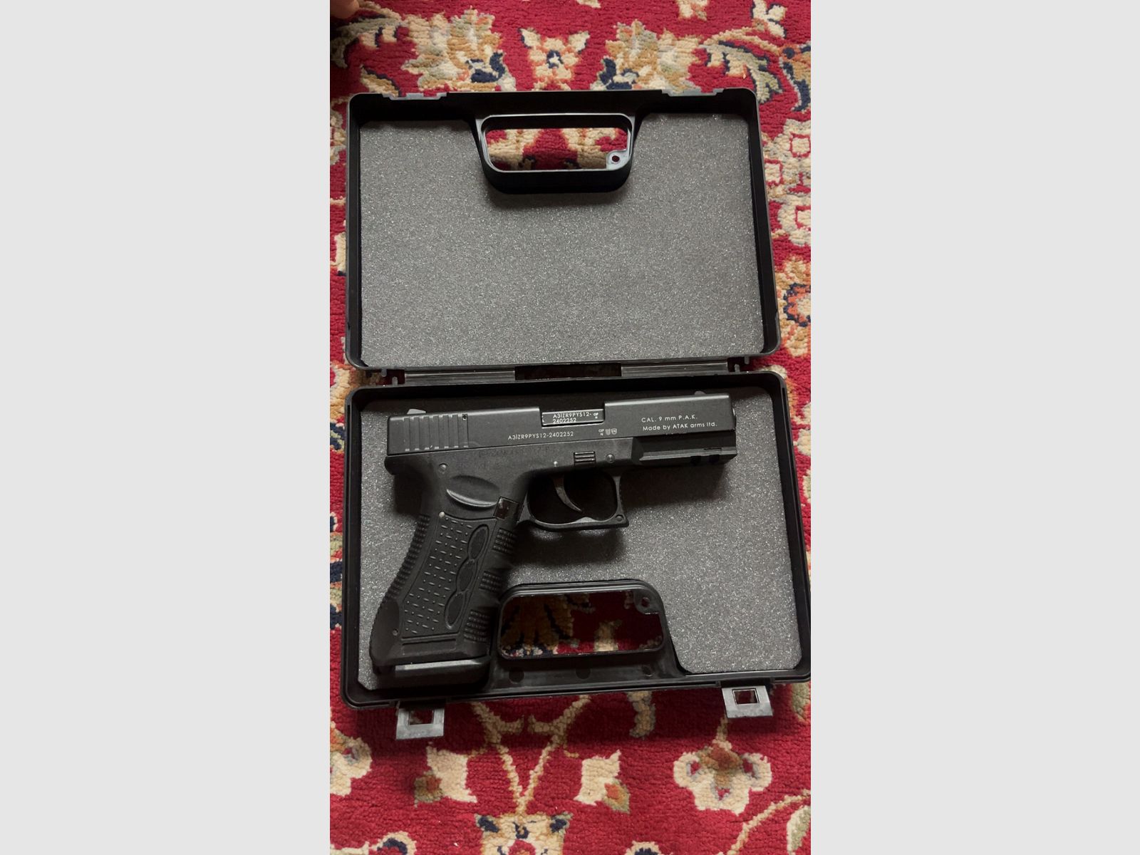 Zoraki 917 pistola de fogueo 9mm P.A.K. niquelada