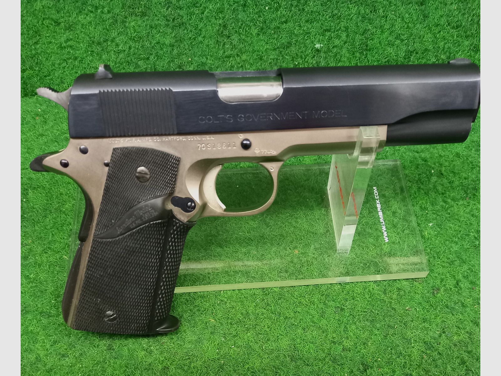 Colt Government MKIV Series 70 in DUO, proof mark 1977