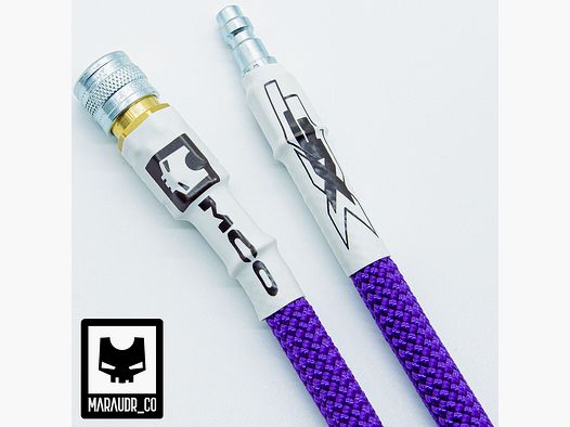 MCO HPA Line XF, extra length, ultra-flexible, Foster fittings (Lavender)