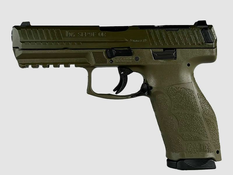 Heckler & Koch SFP9-F OR A1, NATO-Grün