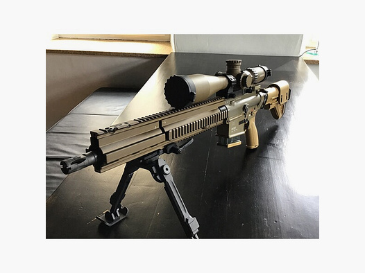 HK Heckler & Koch Mod. MR308 A3 G28 - 16,5“ ( RAL 8000 - ohne ZF/Montage, BiPod )