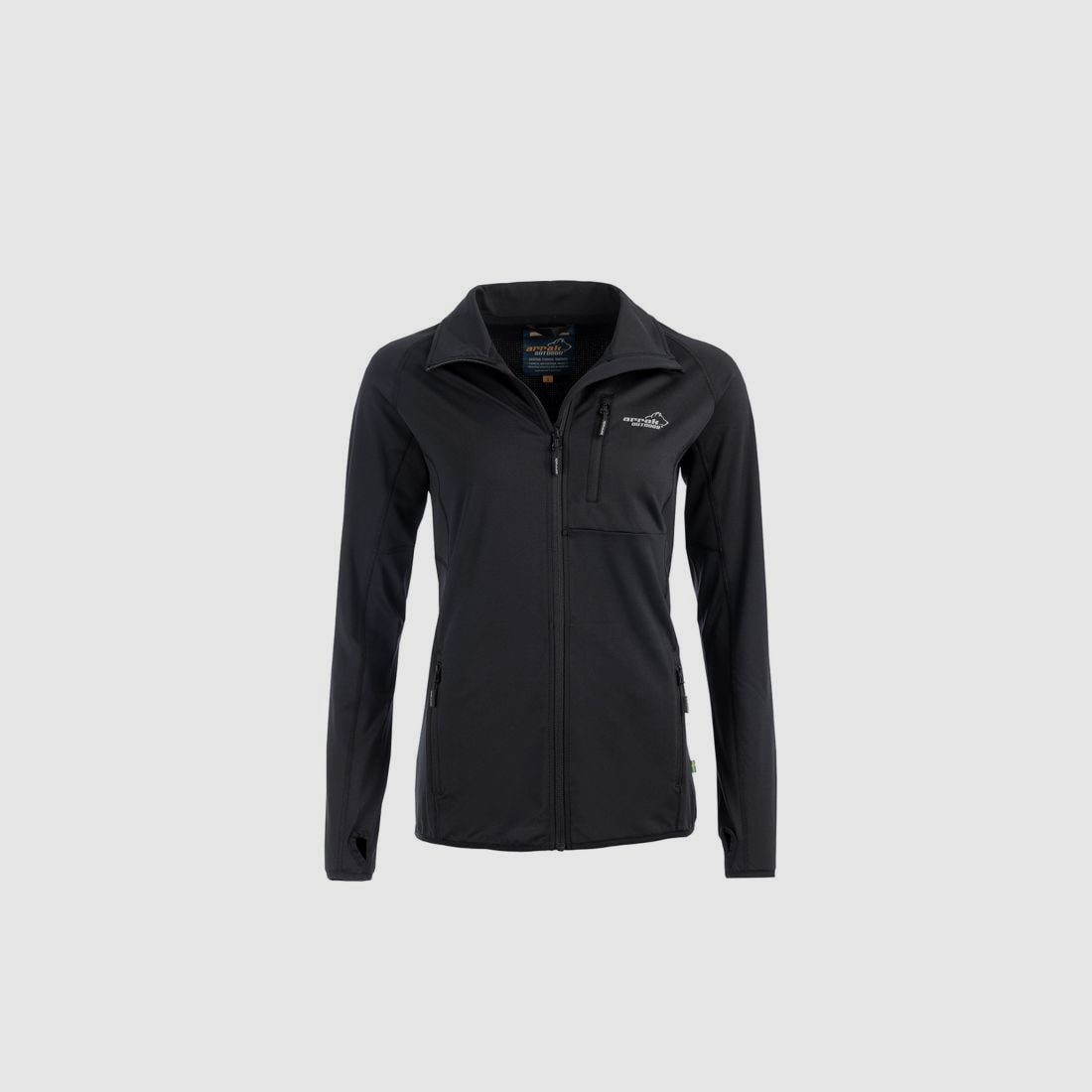 Arrak Outdoor Action Trainingsjacke Damen Schwarz 2XL
