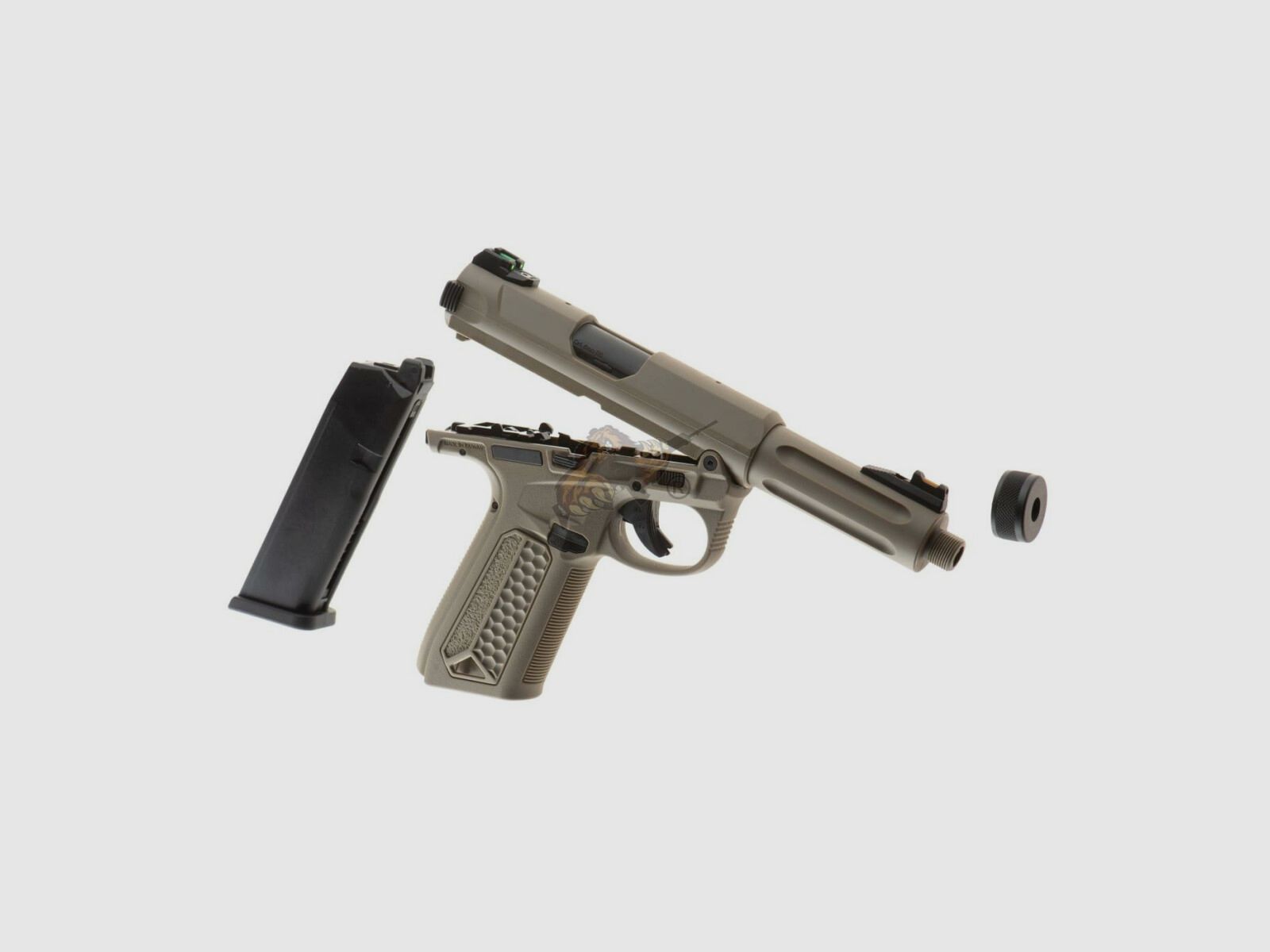 AAP01 Assassin Airsoft Pistol GBB in Dark Earth - Action Army