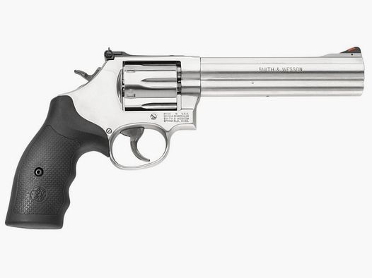 SMITH & WESSON - Revolver 686 WO Acciaio inossidabile mirino rosso 6