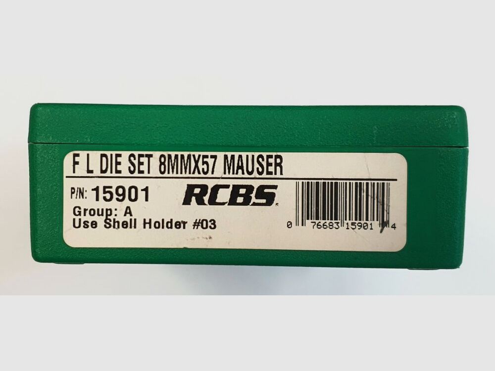 RCBS RCBS Reloader Full Length Die Set, 8mmX57 MAUSER