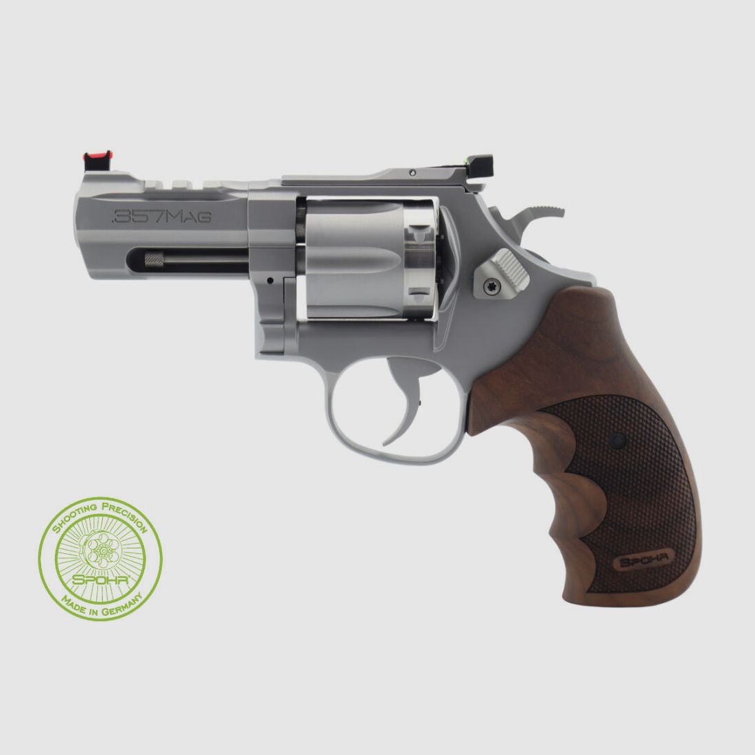 Revolver Spohr 283 Carry Stainless 3" Fabriqué en Allemagne 3 pouces Chasse & Sport