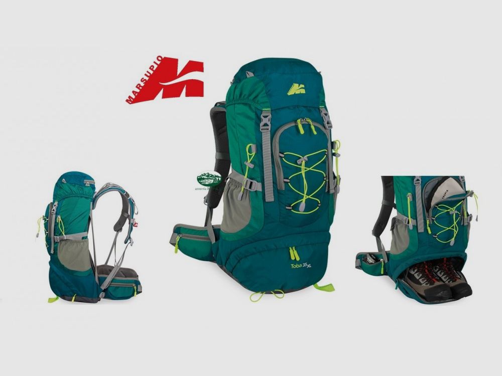 MARSUPIO Backpack Toba 35 lt color petrol
