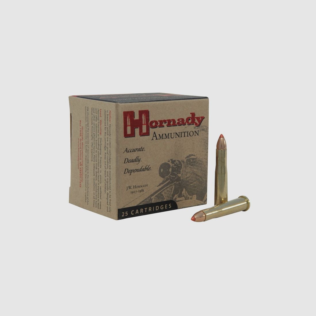 Hornady Varmint Express .22 Hornet 35GR V-Max 25 Patronen