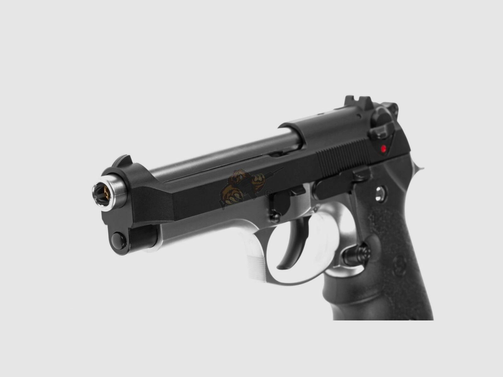 M9A Airsoft Pistole - GBB in Dualtone Schw./Silber