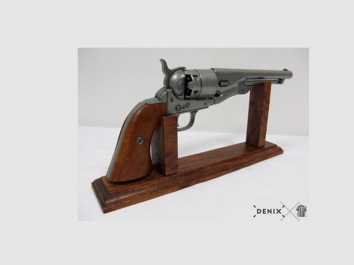 Dekorative Denix-Replik eines Revolvers 1860 Amerikanischer Bürgerkrieg, Bild 3 von 9