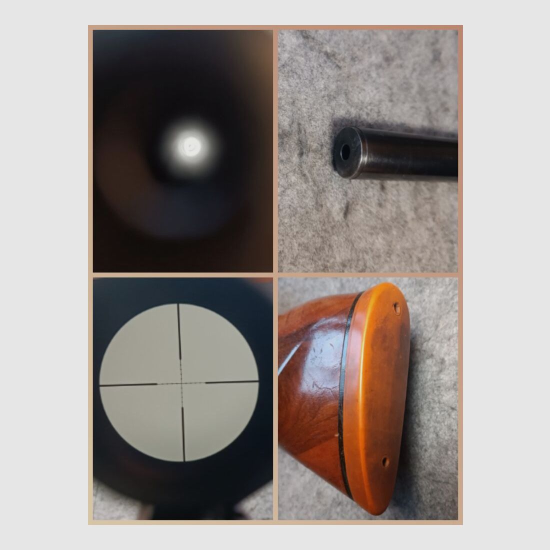 Carl Walther Ulm KK Single-shot Sport Rifle with ZF Tasco 2.5-10x42