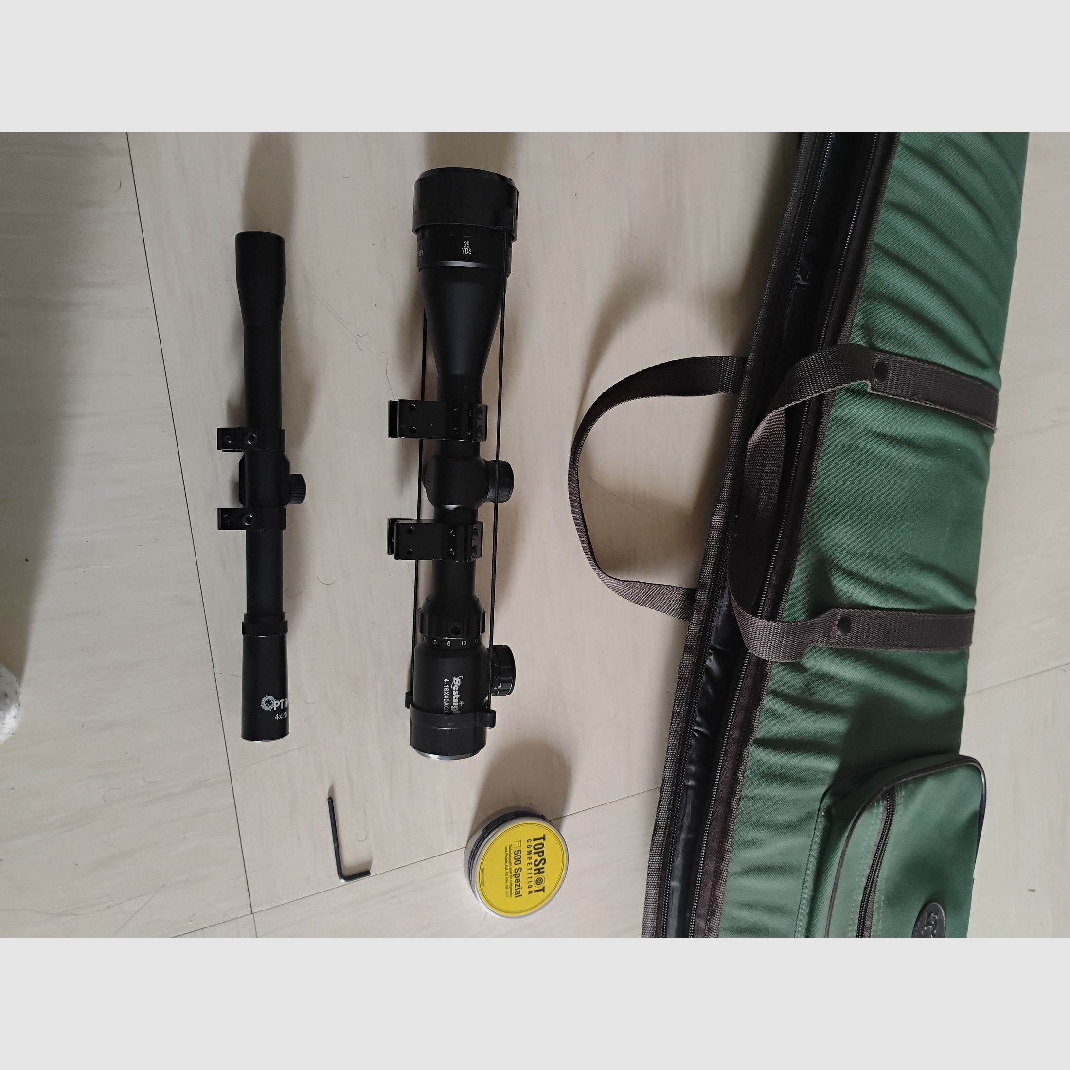 Ensemble Mercury Chili Edge avec sac et 4-16X40 ZF