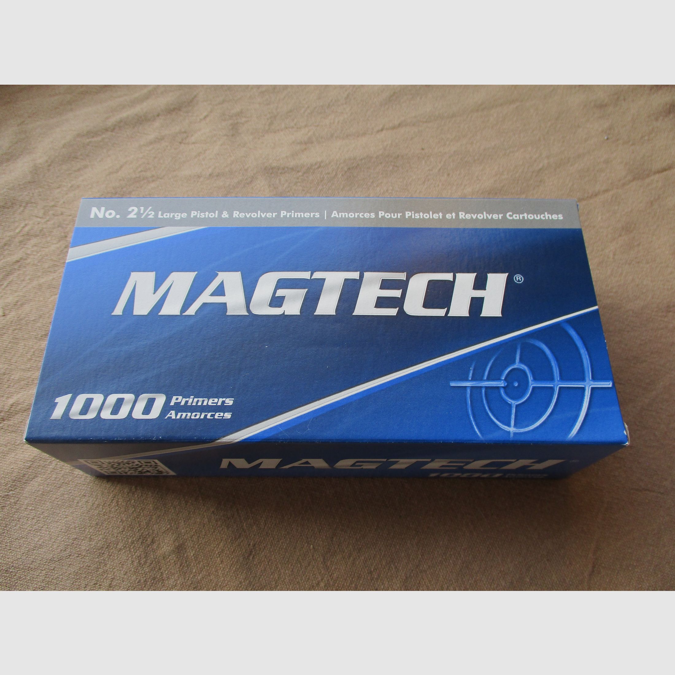 Magtech 2 1/2 cápsulas de percusión para pistola grande