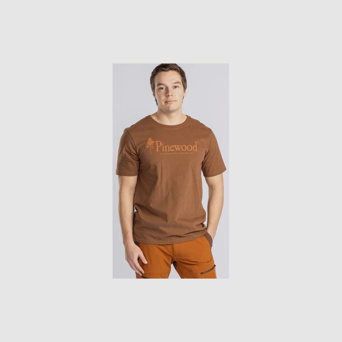 T-Shirt Nougat-Motiv PINEWOOD