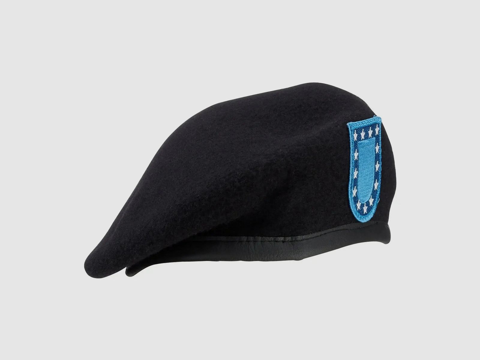 Bundeswehr Original Bundeswehr Original US Barett mit Abzeichen - 56