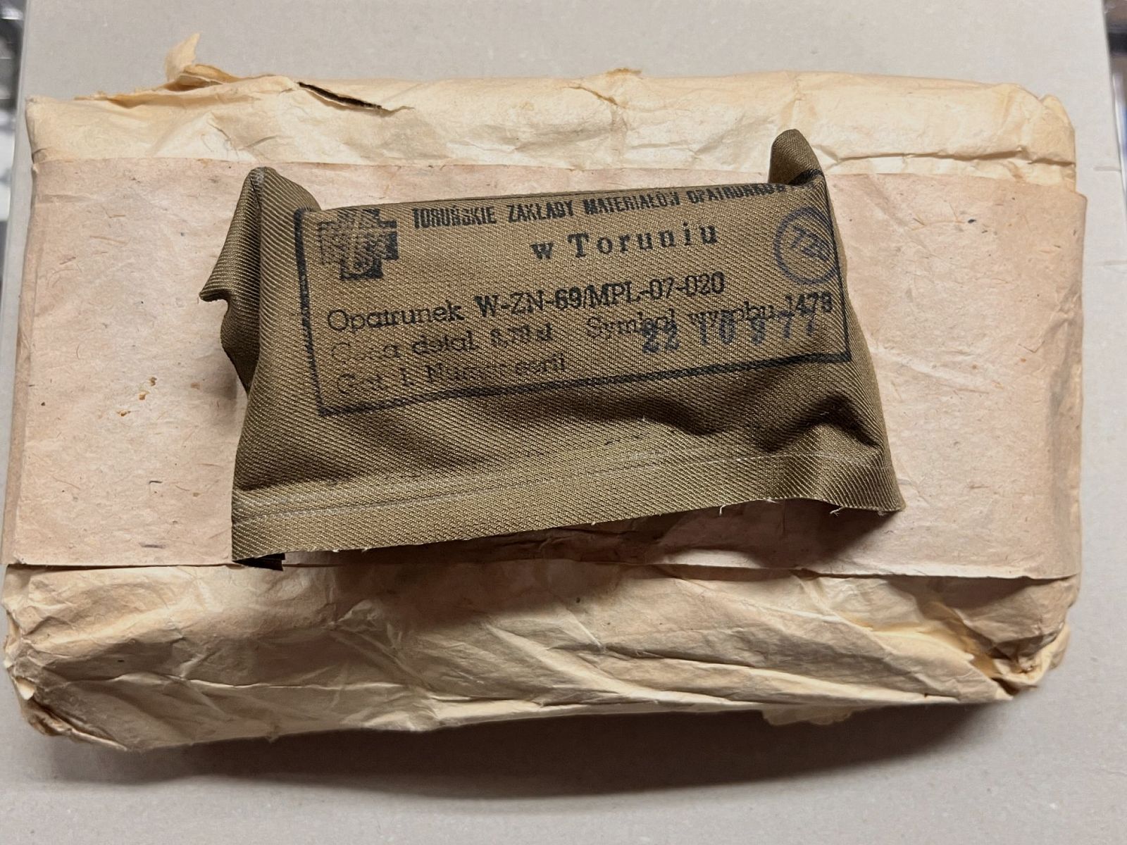 Originaler militärischer persönlicher Verband der polnischen Streitkräfte, Bild 2 von 3