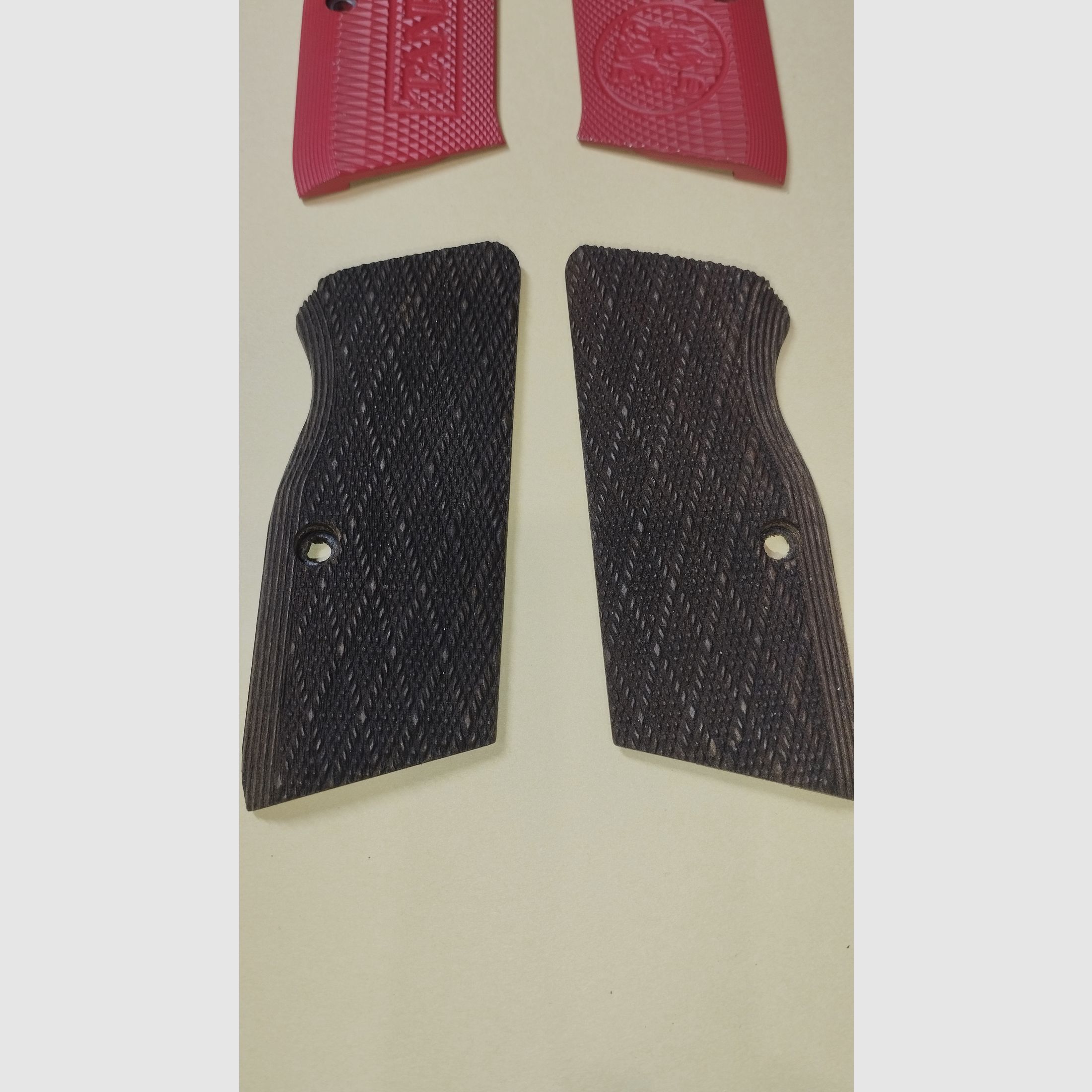 Grip panels Tanfoglio Gold Match Small Frame short