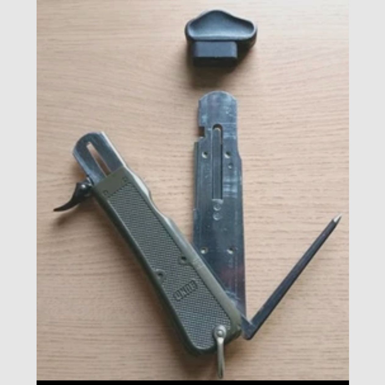 Fallschirmjäger, Kapp Messer der deutschen Bundeswehr, für deutsche Kunden, nur der Griff erhältlich