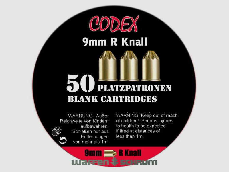 Codex 9x17R.K. Knallpatrone