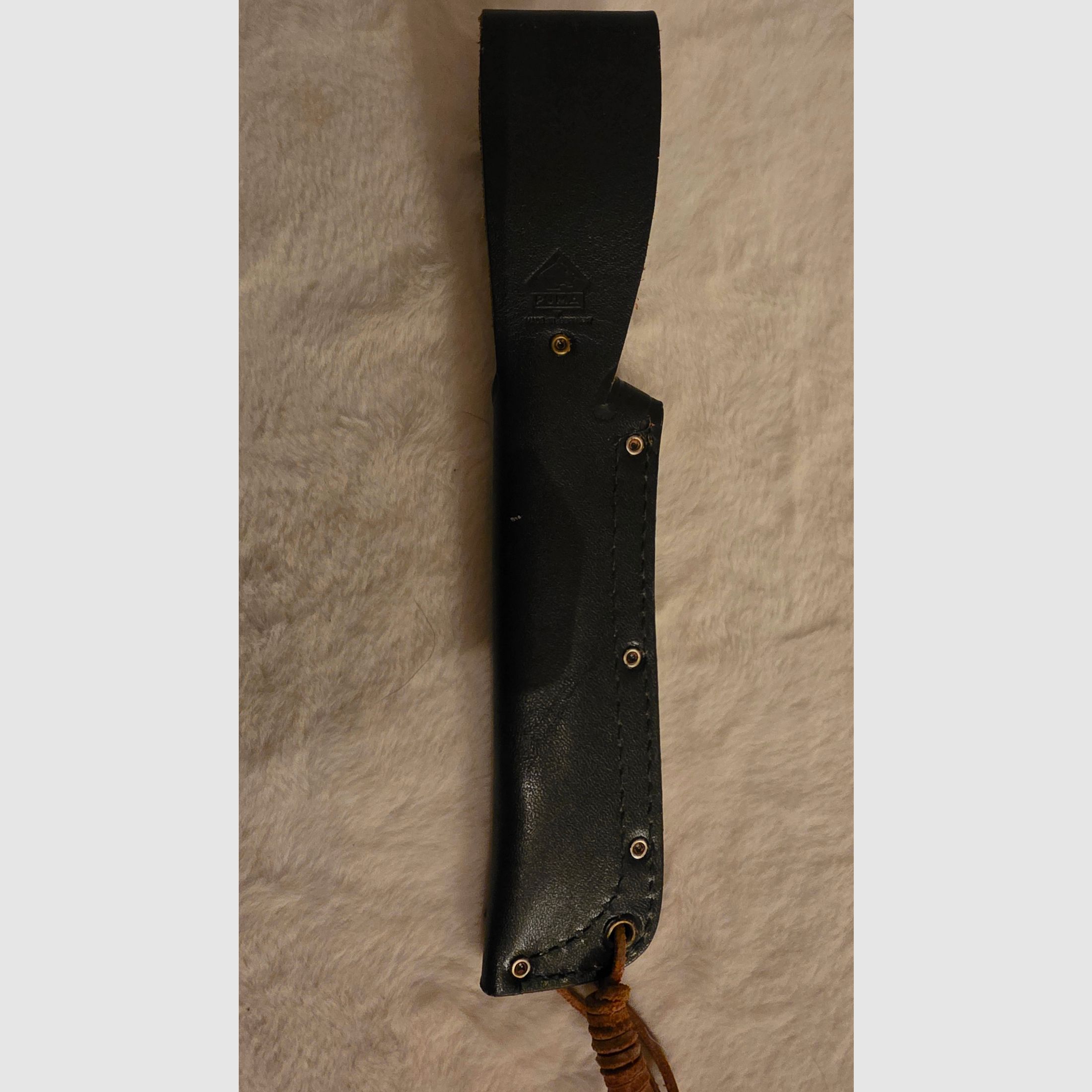 Puma Wildtöter hunting knife 11/3594 – Pius Wildt – Solingen – with leather sheath & box