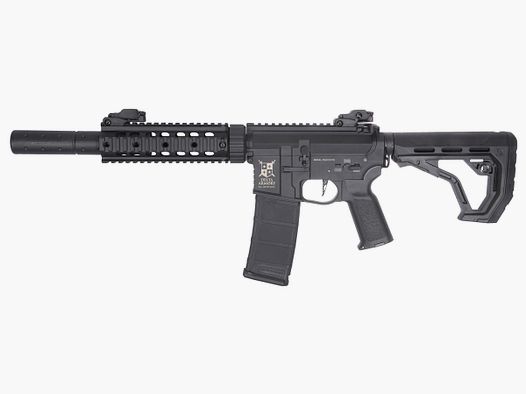 AR15 SilentOps 7 Zoll CHARLIE EAGLE ETU Schwarz AEG Softair Gewehr max. 0,5J | Delta Armory