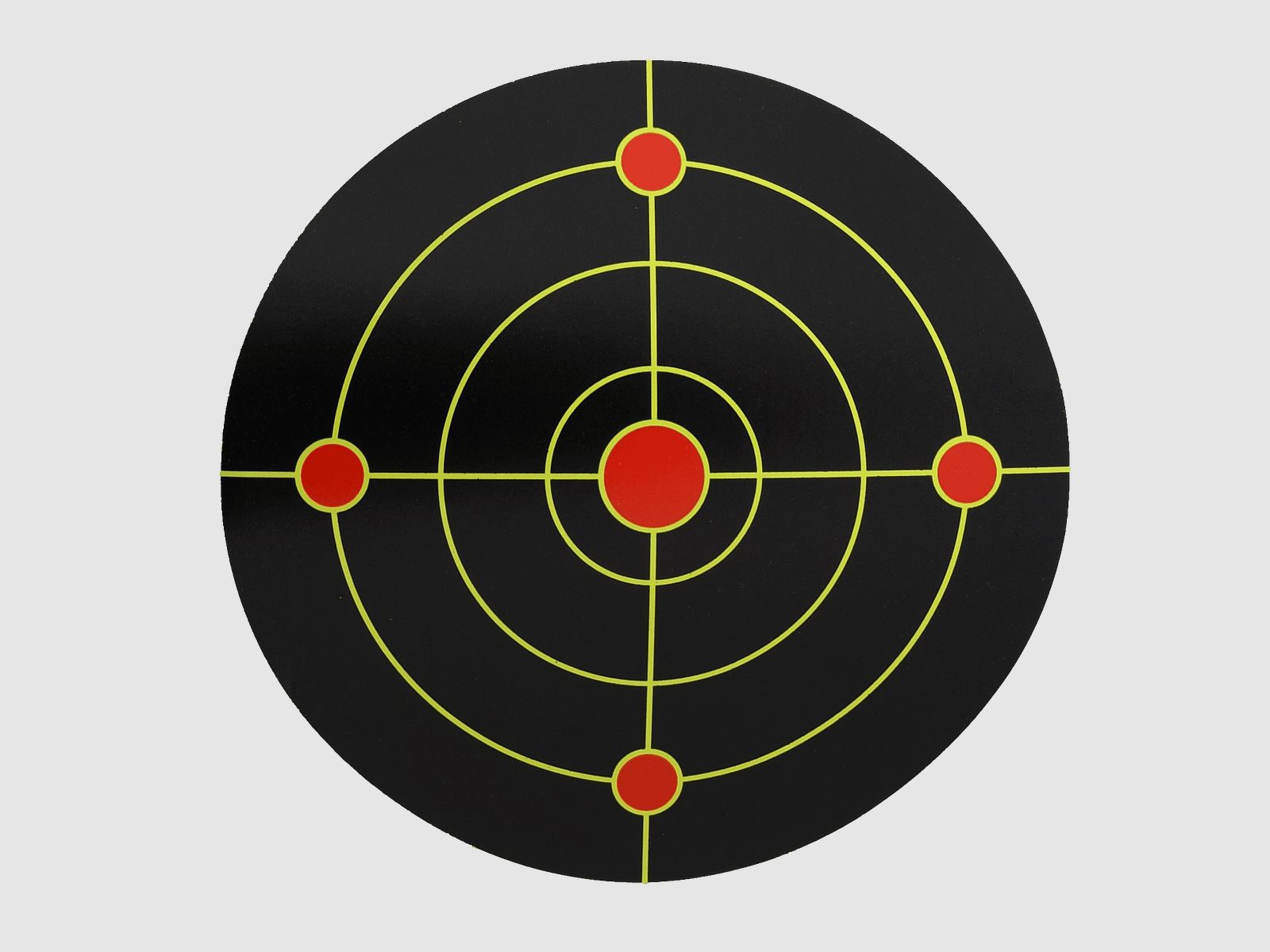 5etta spray targets, self-adhesive circle shape, 12 cm (4.7 inches), 100 pieces