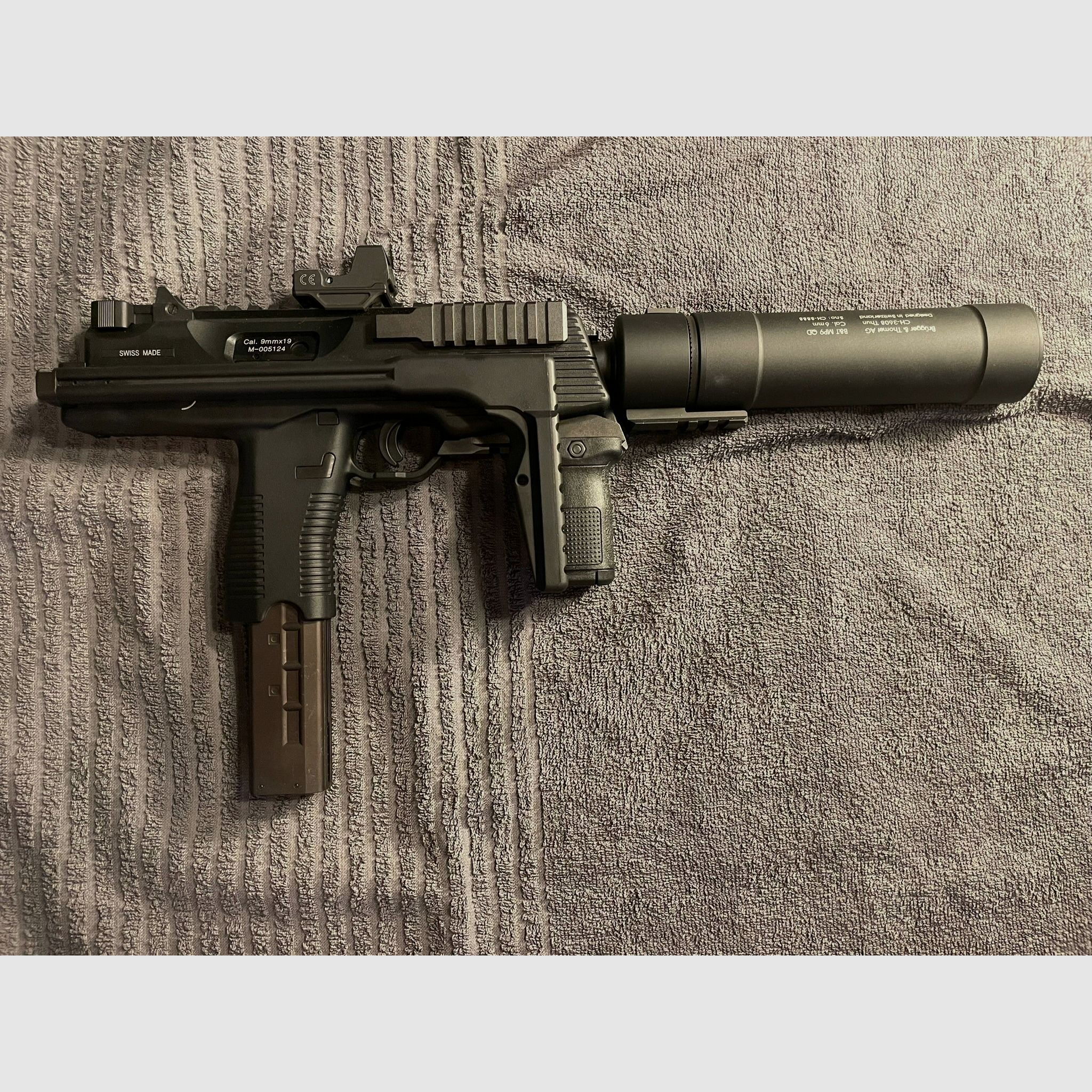 KWA B&T MP9A3 GBB 6mm 1.1 Joule