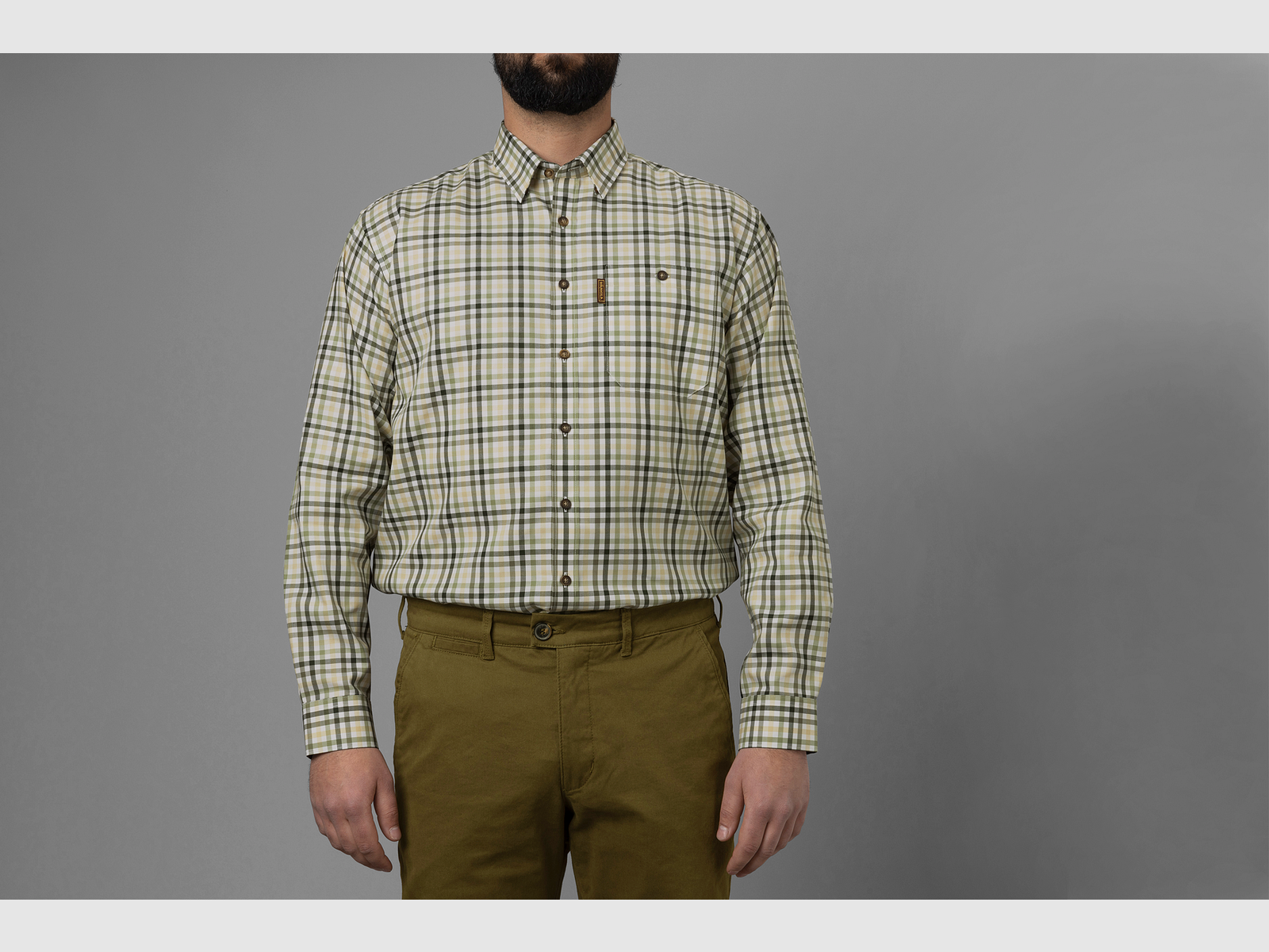 Härkila Milford langærmet skjorte 5XL|Multi check, billede 6 af 17