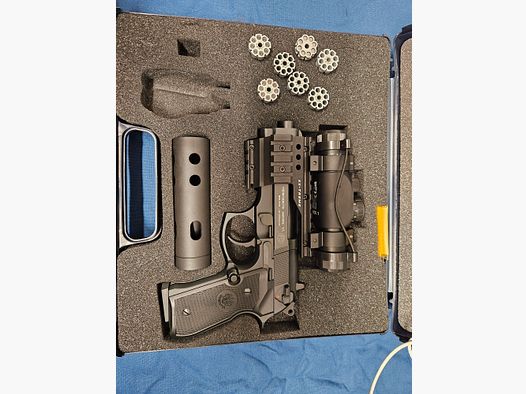 Beretta 92 FS XX-Treme 4,5 mm Diabolo ennegrecido