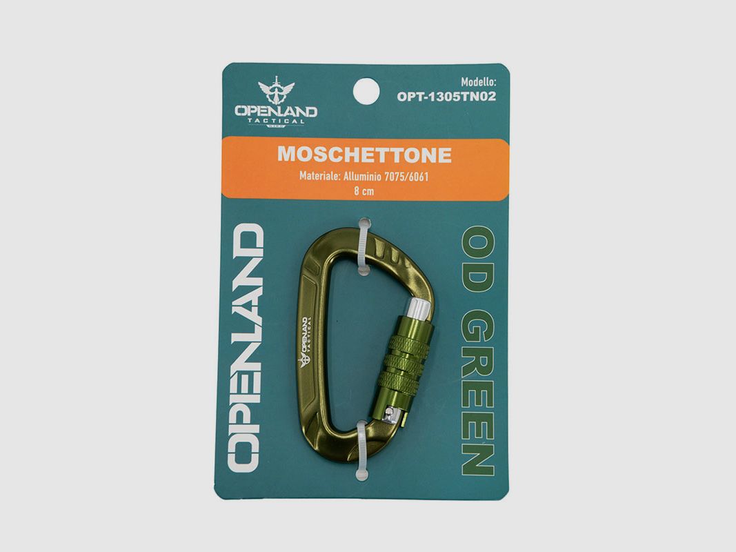 OPENLAND TACTICAL NERG – MOSCHETTONE 1305TN AUS ALUMINIUM 7075/6061 | 8cm, Bild 5 von 5