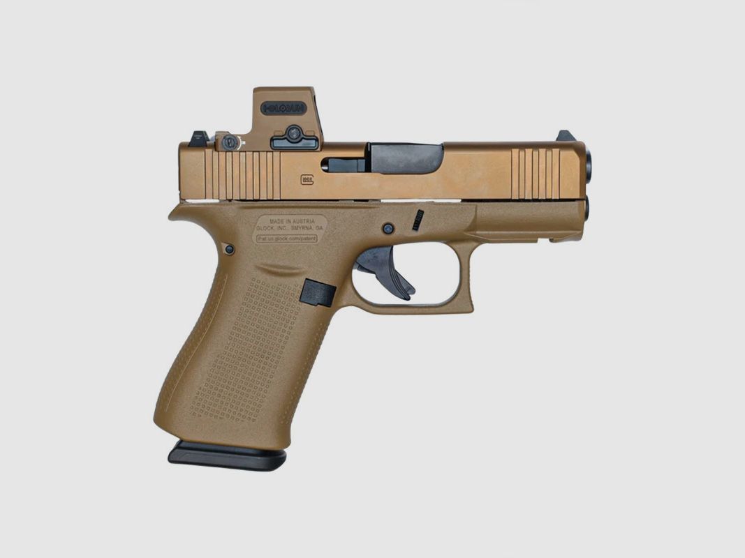 PISTOLA – GLOCK 43X | G MOS-K | 9 LUGER | COYOTE FS +1C, imagen 4 de 4