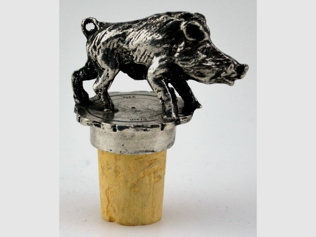 Lovergreen accessories motif wild boar wine bottle cork