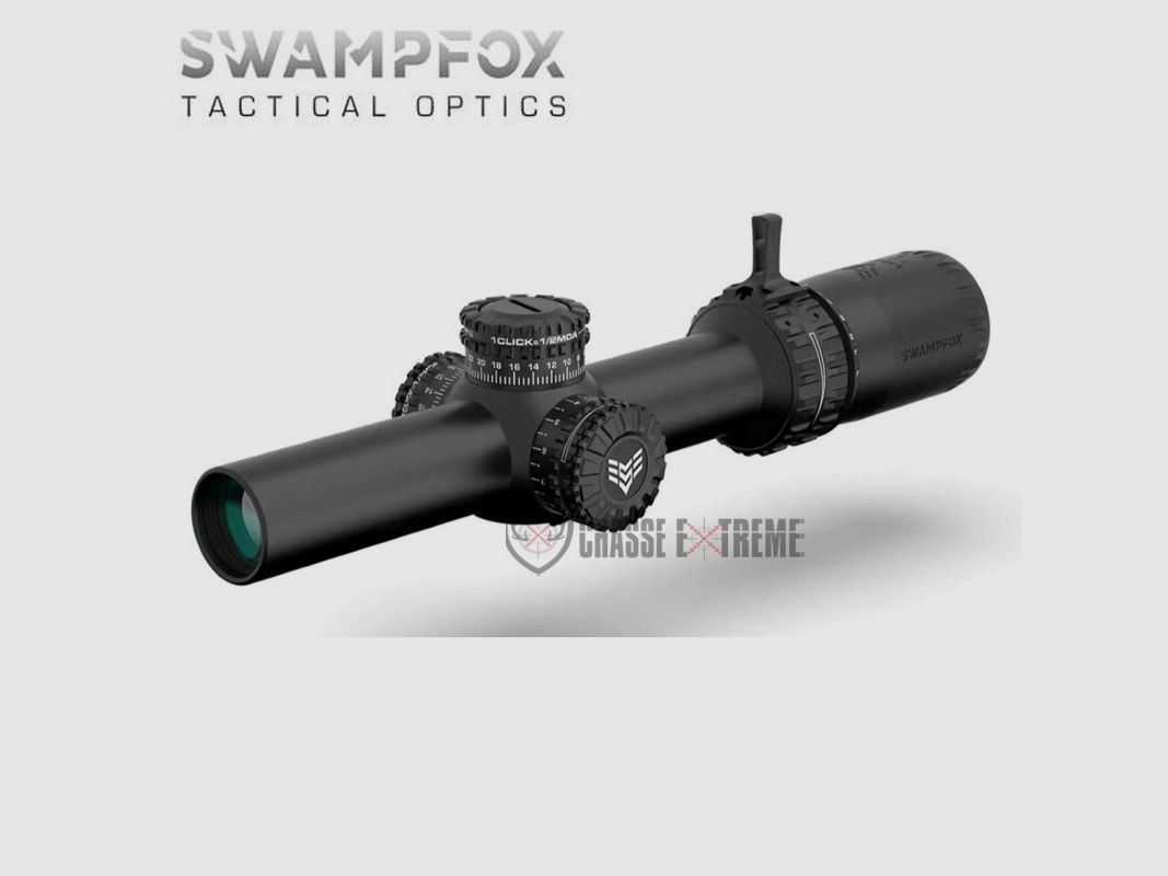 Lunette LPVO SWAMPFOX Arrowhead 1-6x24 SFP Grün MIL 30mm, Bild 1 von 4
