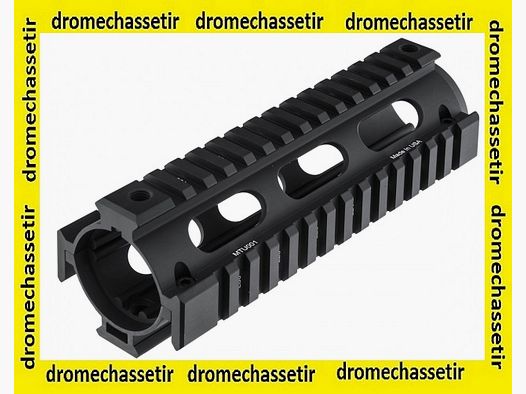 Garde main UTG 4 rails picatinny pour AR 15 M4 longueur 7 pouces MTU001