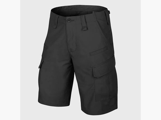 CPU-shorts – PolyCotton Ripstop (Black) Helikon-Tex