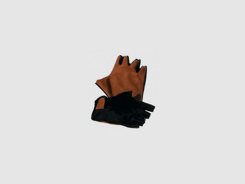 RISERVA Schiethandschoen Leer/Lycra