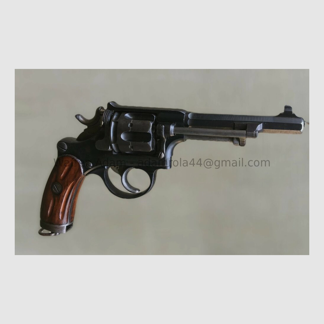 W+F, Eidgenössische Waffenfabrik Bern Revolver 1882 Schweizer Armee