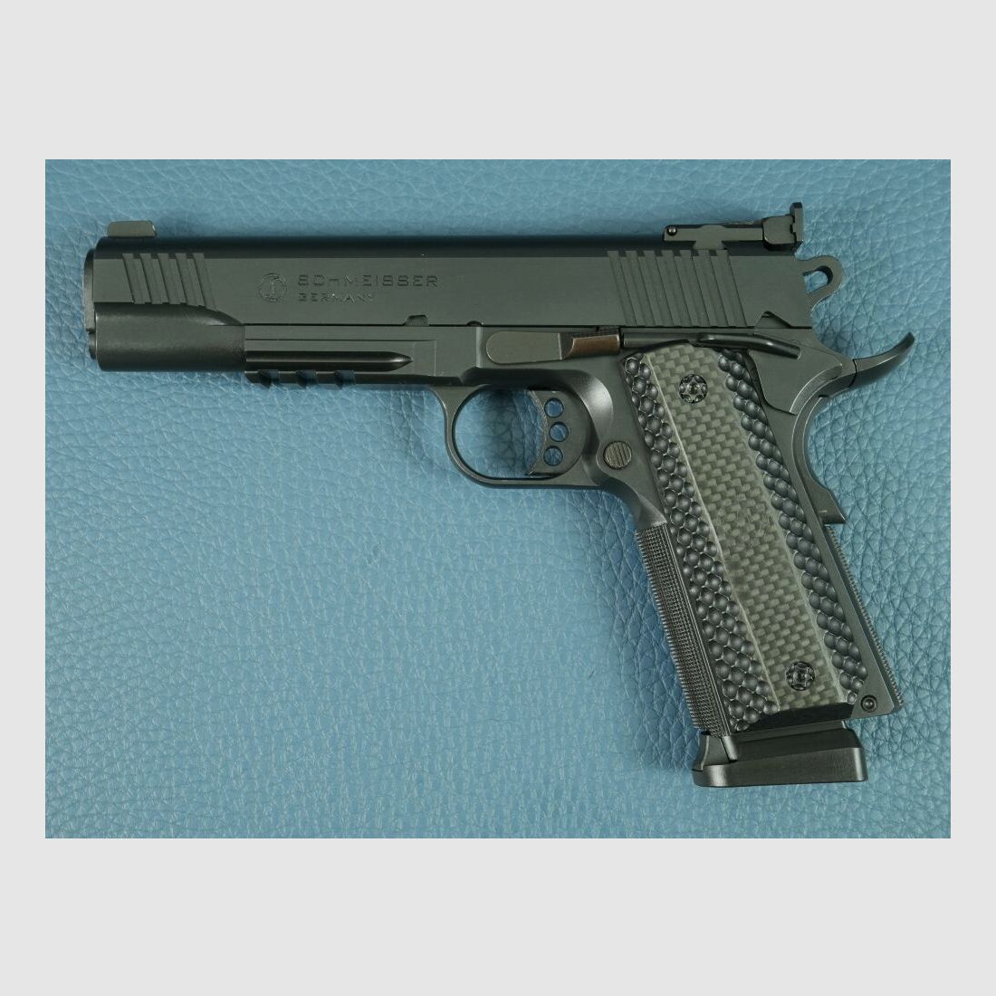 Schmeisser 1911 Hugo inkl. Koffer, Anleitung und zweites Magazin 9mmLuger