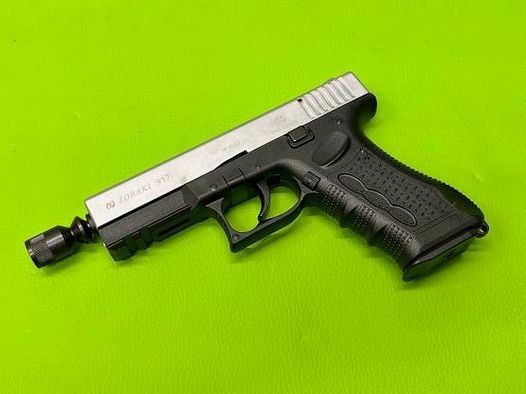 Zoraki Mod. 917 matt chrom 9mm P.A.K. Schreckschuss