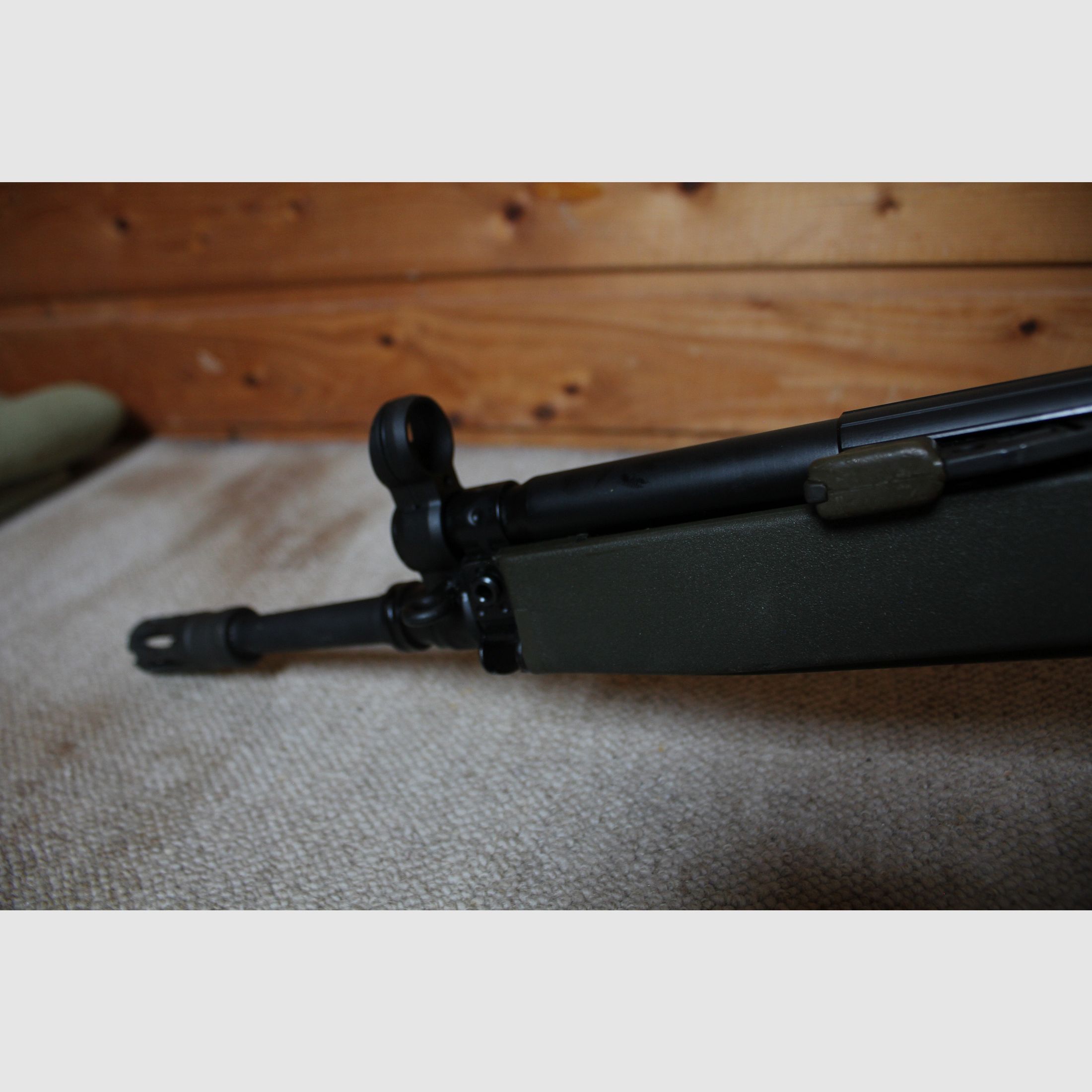 H&K Co2 G3 von Umarex / VFC Ausführung G3A4 mit Original G3 Griff, Ladehebel, Schubschaft und Trapez Handschutz  // GBB 6mm BB / Vega Force Company