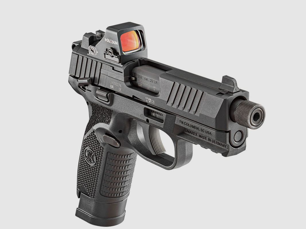 Pistolet FN 502 Tactical Black kal.22LR, zdjęcie 6 z 11