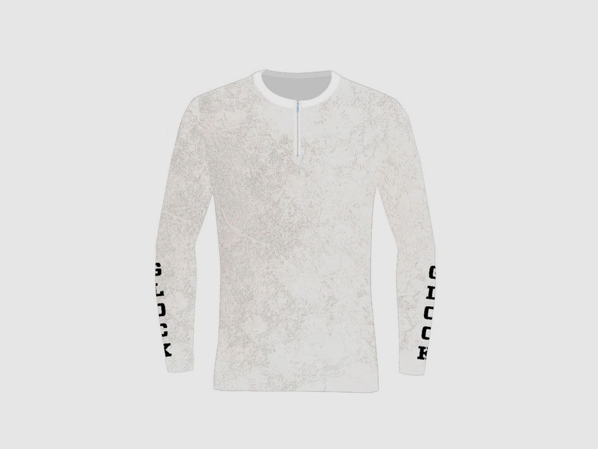 DED GLOCK Competition Long Sleeve T-shirt White, size: M, Clothes type: Kids, image 1 sur 3