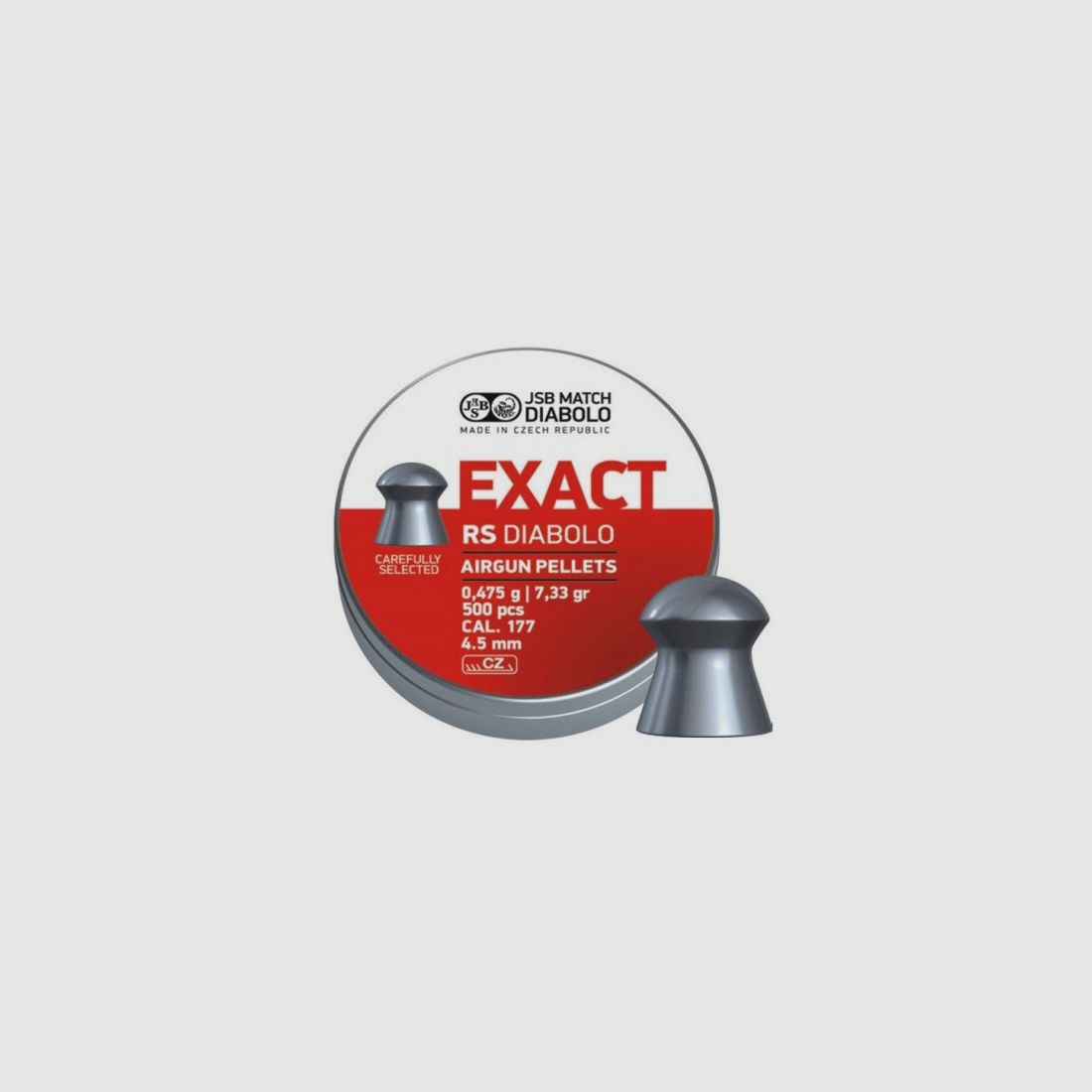 Diabolos JSB Exact RS 4,52mm 0,475g.