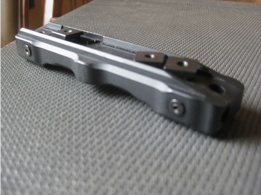 TOP HENNEBERGER HMS - Szybki system mocowania Schnellspannmontage dla SAUER 404-Sauer303 i wielu innych broni z szyną montażową Picatinny/Weaver! Pasuje do lunet Swarovski z szyną SR - wewnętrzną, ale także do nowszych lunet Kahles z szyną SR - wewnętrzną!