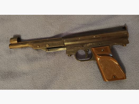 Record  Luftpistole mit F im Fünfeck Kaliber 4,5 mm alt