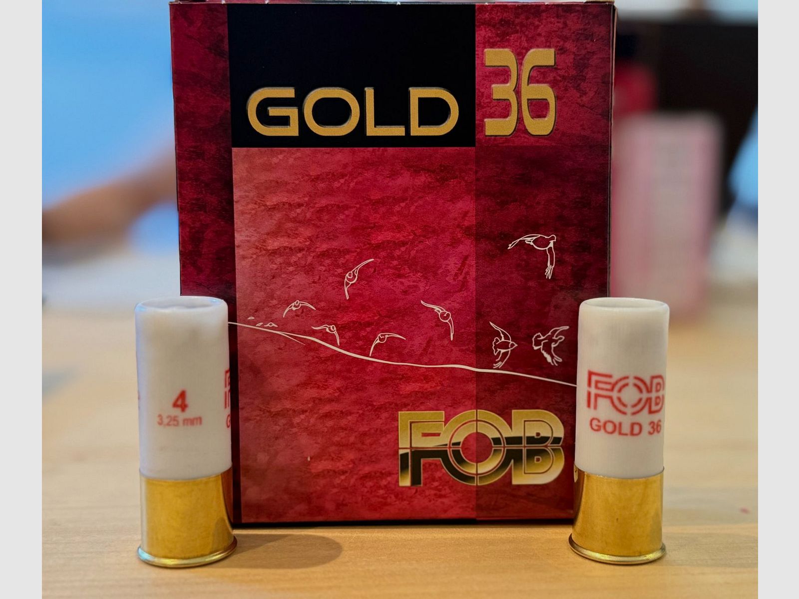 FOB Gold 36 - 12/70 - 36g - No. 4 (3.25mm) - Lead